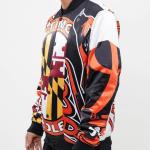 CHAMARRA IMORE ORIOLES MASH UP SATIN JACKET BLACK en STOCK