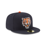 GORRA NEW ERA CAP DETROIT TIGERS MLB COOPERSTOWN WOOL FITTED 59FIFTY CERRADA en STOCK
