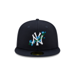 GORRA NEW ERA CAP NEW YORK YANKEES MLB SIDE PATCH BLOOM 59FIFTY CERRADA en STOCK