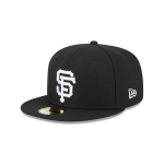 GORRA NEW ERA CAP SAN FRANCISCO GIANTS MLB SIDEPATCH 59FIFTY CERRADA NEGRA en STOCK