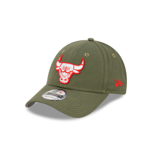 GORRA NEW ERA CAP CHICAGO BULLS OLIVE COLLECTION 9FORTY STRAPBACK en STOCK