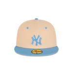 GORRA NEW ERA CAP NEW YORK YANKEES MLB ICE LATTE 59FIFTY CERRADA en STOCK