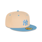 GORRA NEW ERA CAP NEW YORK YANKEES MLB ICE LATTE 59FIFTY CERRADA en STOCK