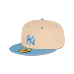 GORRA NEW ERA CAP NEW YORK YANKEES MLB ICE LATTE 59FIFTY CERRADA en STOCK