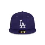 GORRA NEW ERA CAP LOS ANGELES DODGERS MLB ROYAL PURPLE 59FIFTY CERRADA en STOCK