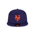 GORRA NEW ERA CAP NEW YORK METS MLB ROYAL PURPLE 59FIFTY CERRADA en STOCK