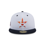 GORRA NEW ERA CAP HOUSTON ASTROS MLB THROWBACK 59FIFTY CERRADA en STOCK