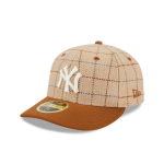GORRA NEW ERA CAP NEW YORK YANKEES MLB HERRINGBONE CHECK 59FIFTY LP CERRADA en STOCK
