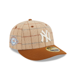 GORRA NEW ERA CAP NEW YORK YANKEES MLB HERRINGBONE CHECK 59FIFTY LP CERRADA en STOCK
