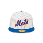 GORRA NEW ERA CAP NEW YORK METS MLB PINSTRIPE 59FIFTY CERRADA en STOCK