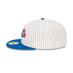 GORRA NEW ERA CAP NEW YORK METS MLB PINSTRIPE 59FIFTY CERRADA en STOCK