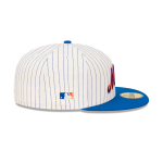 GORRA NEW ERA CAP NEW YORK METS MLB PINSTRIPE 59FIFTY CERRADA en STOCK