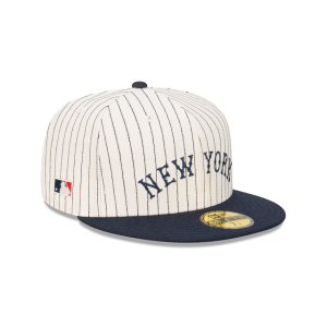 GORRA NEW ERA CAP NEW YORK YANKEES MLB PINSTRIPE 59FIFTY CERRADA en STOCK