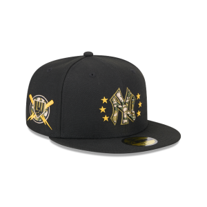 GORRA NEW ERA CAP NEW YORK YANKEES MLB ARMED FORCES DAY 2024 59FIFTY CERRADA en STOCK