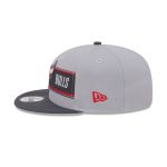 GORRA NEW ERA CAP CHICAGO BULLS NBA DRAFT 2024 9FIFTY SNAPBACK GRAY en STOCK