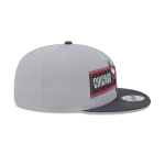 GORRA NEW ERA CAP CHICAGO BULLS NBA DRAFT 2024 9FIFTY SNAPBACK GRAY en STOCK