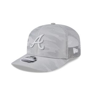 GORRA NEW ERA CAP ATLANTA BRAVES MLB CAMO 9SEVENTY TRUCKER SNAPBACK en STOCK
