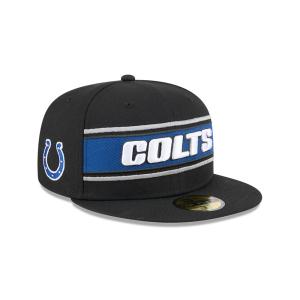 GORRA NEW ERA CAP INDIANAPOLIS COLTS NFL SIDELINE BLACK 2024 59FIFTY CERRADA en STOCK