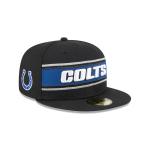 GORRA NEW ERA CAP INDIANAPOLIS COLTS NFL SIDELINE BLACK 2024 59FIFTY CERRADA en STOCK