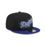 GORRA NEW ERA CAP LOS ANGELES DODGERS MLB SHADOW STITCH 59FIFTY CERRADA en STOCK
