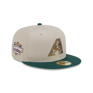 GORRA NEW ERA CAP ARIZONA DIAMONDBACKS MLB TREE BARK FILL 59FIFTY CERRADA en STOCK