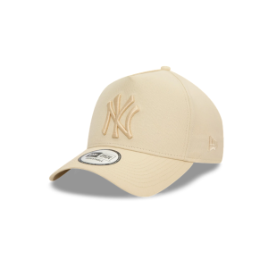 GORRA NEW ERA CAP NEW YORK YANKEES MLB LEAGUE ESSENTIALS 9FORTY AF SNAPBACK BEIGE en STOCK