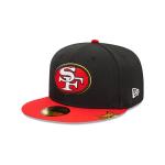 GORRA NEW ERA CAP SAN FRANCISCO 49ERS NFL PIN PACK 59FIFTY CERRADA en STOCK