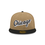 GORRA NEW ERA CAP CHICAGO WHITE SOX MLB CANVAS CROWN 59FIFTY CERRADA en STOCK