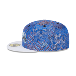 GORRA NEW ERA CAP ATLANTA BRAVES MLB WAVE FILL 59FIFTY CERRADA en STOCK