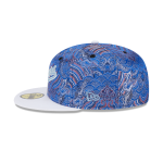 GORRA NEW ERA CAP LOS ANGELES DODGERS MLB WAVE FILL 59FIFTY CERRADA en STOCK
