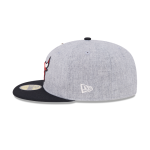 GORRA NEW ERA CAP CHICAGO BULLS NBA 70TH ANNIVERSARY 59FIFTY DAY CERRADA GRAY en STOCK