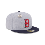 GORRA NEW ERA CAP BOSTON RED SOX MLB 70TH ANNIVERSARY 59FIFTY DAY CERRADA GRAY en STOCK
