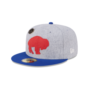 GORRA NEW ERA CAP BUFFALO BILLS NFL 70TH ANNIVERSARY 59FIFTY DAY CERRADA GRAY en STOCK