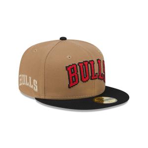 GORRA NEW ERA CAP CHICAGO BULLS NBA CLASSIC 8-BIT WORDMARK 59FIFTY CERRADA en STOCK