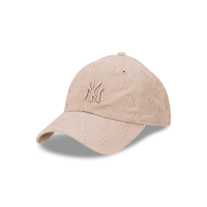 GORRA NEW ERA CAP NEW YORK YANKEES MLB TONAL MONOGRAM 9TWENTY STRAPBACK BEIGE en STOCK