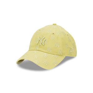 GORRA NEW ERA CAP NEW YORK YANKEES MLB TONAL MONOGRAM 9TWENTY STRAPBACK AMARILLO en STOCK