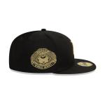 GORRA NEW ERA CAP LOS ANGELES DODGERS MLB COOPERSTOWN METALLIC 59FIFTY CERRADA en STOCK