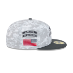 GORRA NEW ERA CAP TAMPA BAY BUCCANEERS NFL SALUTE TO SERVICE 2024 59FIFTY CERRADA en STOCK