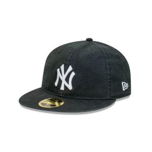 GORRA NEW ERA CAP NEW YORK YANKEES MLB WORN BLACK 59FIFTY RC CERRADA en STOCK