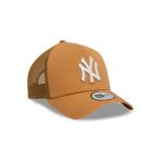 GORRA NEW ERA CAP NEW YORK YANKEES MLB LEAGUE ESSENTIALS 9FORTY AF TRUCKER SNAPBACK CAFé en STOCK