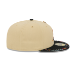 GORRA NEW ERA CAP WEST MICHIGAN WHITE CAPS MILB SKULL PIN 59FIFTY CERRADA en STOCK