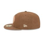 GORRA NEW ERA CAP SAN FRANCISCO 49ERS NFL ANTIQUE PLAID 59FIFTY CERRADA en STOCK