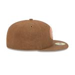 GORRA NEW ERA CAP SAN FRANCISCO 49ERS NFL ANTIQUE PLAID 59FIFTY CERRADA en STOCK