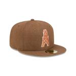 GORRA NEW ERA CAP HOUSTON OILERS NFL ANTIQUE PLAID 59FIFTY CERRADA en STOCK