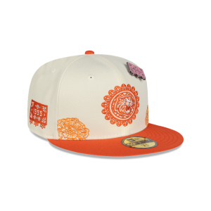 GORRA NEW ERA CAP TIGRES DE QUINTANA ROO LMB DíA DE MUERTOS 59FIFTY CERRADA en STOCK