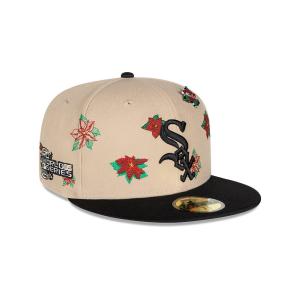 GORRA NEW ERA CAP CHICAGO WHITE SOX MLB POINSETTIA 59FIFTY CERRADA en STOCK