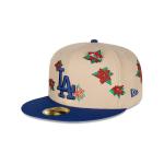 GORRA NEW ERA CAP LOS ANGELES DODGERS MLB POINSETTIA 59FIFTY CERRADA en STOCK