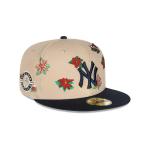 GORRA NEW ERA CAP NEW YORK YANKEES MLB POINSETTIA 59FIFTY CERRADA en STOCK