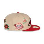 GORRA NEW ERA CAP SAN FRANCISCO 49ERS NFL POINSETTIA 59FIFTY CERRADA en STOCK