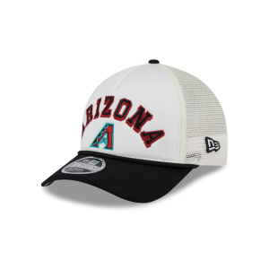 GORRA NEW ERA CAP ARIZONA DIAMONDBACKS MLB CHROME ARCH 9FORTY M-CROWN AF TRUCKER SNAPBACK en STOCK